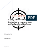 Master Your Focus - 7 Easy Proven Scientific Strategies To Improve Your Focus and Concentration 1 PDF