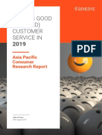 What Is Good and Bad Customer Service 2019 Report by Genesys