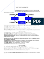 David Kolbs Learning Cycle Ed PDF