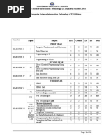 BSC Computer Science CBCS Syllabus Revised On 25-11-17