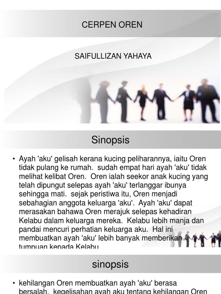 Cerpen Oren
