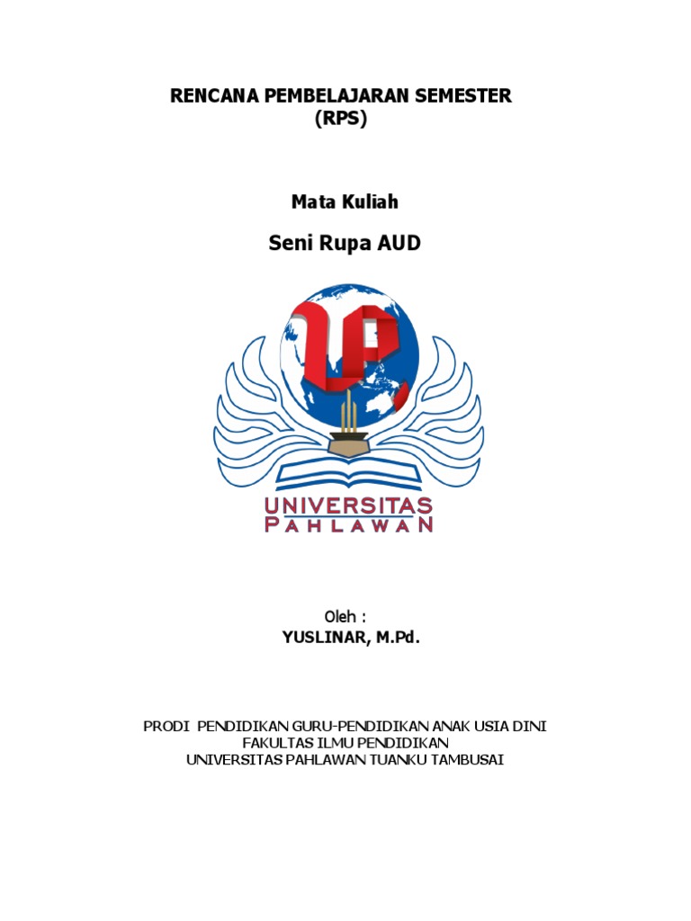 RPS Seni Rupa untuk Anak Usia Dini | PDF | Kajian Bahasa Asing | Seni