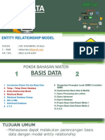 03a - Entity Relationship Model