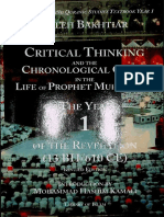 Critical Thinking and The Chronological Quran in The Life of Prophet Muhammad by Laleh Bakhtiar