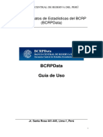 Data BCRP