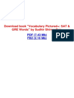 Download "Vocabulary Pictured+: SAT & GRE Words