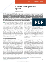 Continental-Root Control On The Genesis of Magmatic Ore Deposits