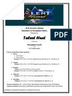 Talent Hunt: M.M. University, Sadopur Department of Management Studies