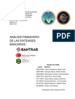Informe Entidades Financieras