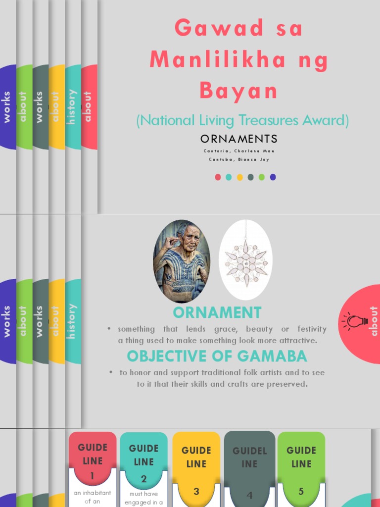 GAMABA AWARDEES (ornament) Philippines