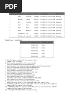 ODBA Lab Questions