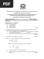 Sta 2300 - Theory of Estimation