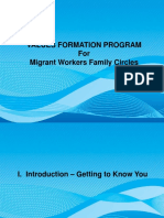 Migrant Workers Family Values Formation Program