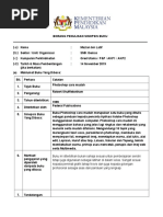 Format Pelaporan Pembacaan Buku