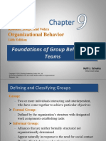 Organizational Behavior: Foundations of Group Behavior & Teams
