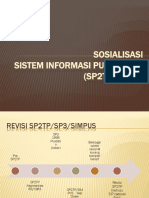 Sosialisasi Sistem Informasi Puskesmas (Sp2Tp Revisi)