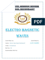 Electro Magnetic Waves: - Lijo James