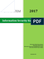 Unt System Information Security Handbook 2017