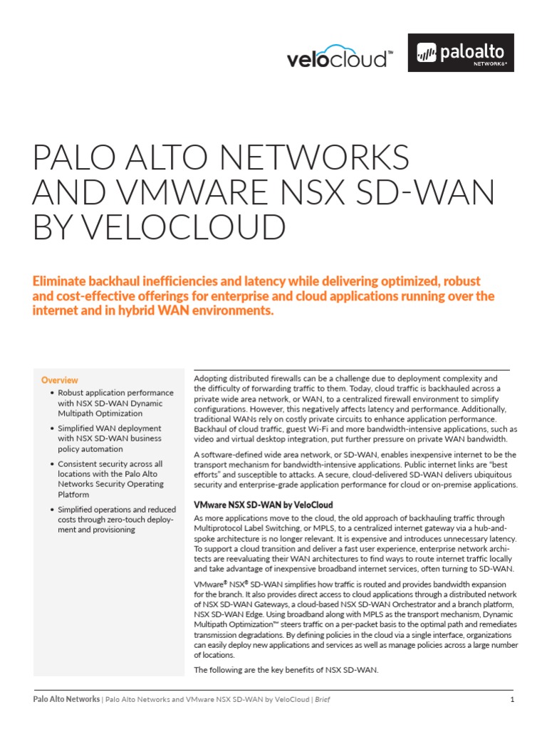 SD Wan | PDF | Cloud Computing | Computer Network