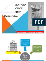 Formulasi Dan Pembuatan Sediaan Steril LVP Volume Besar PDF