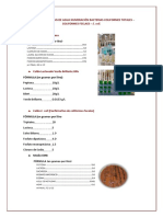 Cuestionario Análisis de Agua Numeración Bacterias Coliformes Totales - Coliformes Feclaes - E. Coli