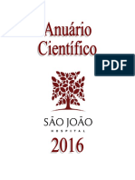 Anuario Cientifico Do Centro Hospitalar Universitário São João - 2016 (1a Edicao-Setembro2018)