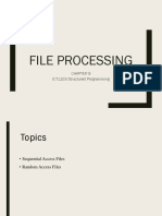 Chapter 9 - File Processing - Part A