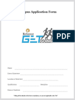 Application Form - GET-2020 PDF