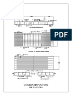 Combined Footing Detailing