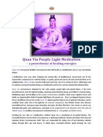 Quan Yin Purple Light Meditation