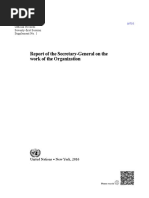 Report of The Secretary General 2017