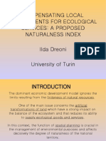 Compensating Local Governments For Ecological Services: A Proposed Naturalness Index Ilda Dreoni University of Turin