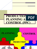 Production Planning and Control (PPC)
