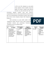 Dari Hasil Analisis APKL Dan USG, Ditetapkan