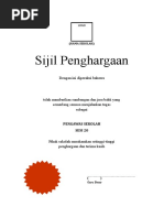 SIJIL PENGAWAS