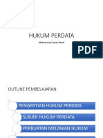 Hukum Perdata Dr. Sapta Murti (19 Maret 2018)