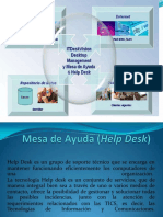 Mesadeayuda o Helpdesk PDF