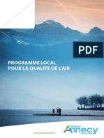 Programme local pour la qualité de l'air - Annecy