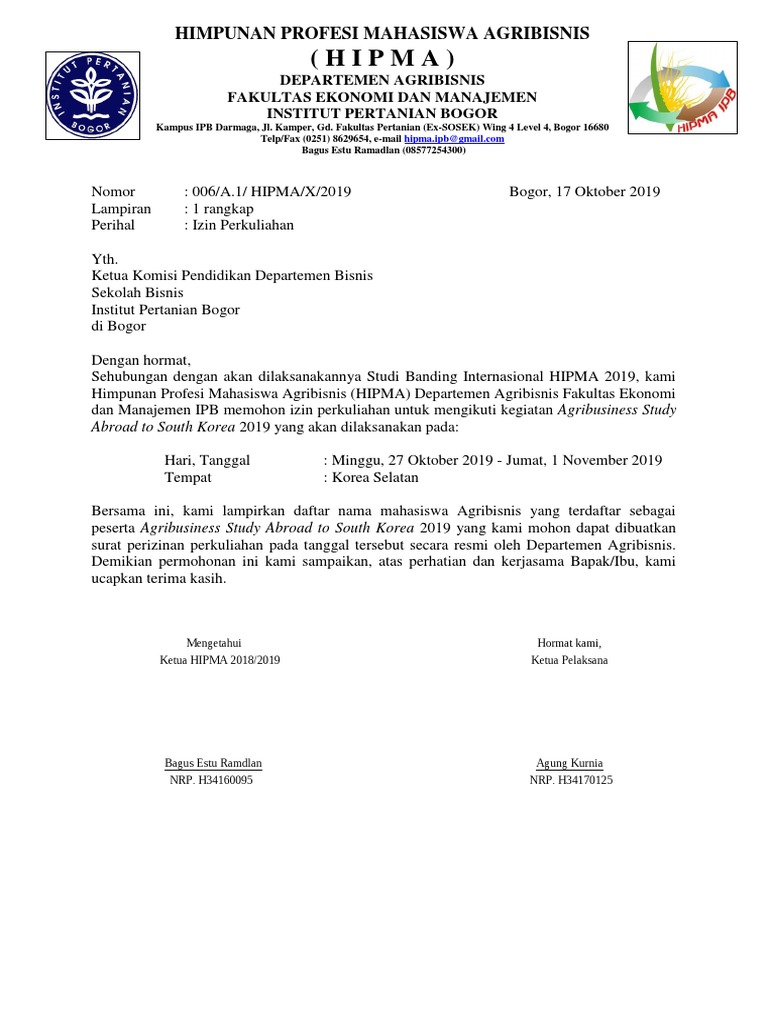 Surat Stuba Inter Draft 1 Fix-2 | PDF
