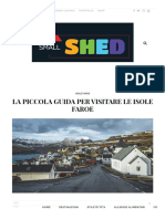 La Piccola Guida Per Visitare Le Isole Faroe - Small Shed