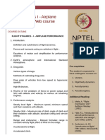 Aircraft Performance NPTEL PDF