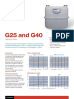 G25 and G40 - Diaphragm Meters
