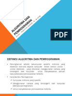 Introduction Algoritma Dan Pemrograman