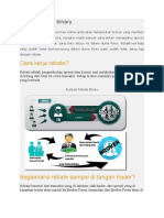 Apa Itu Rebate Binary