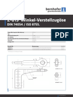 Z-019 Winkel-Verstellzugöse: DIN 74054 / ISO 8755