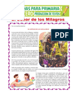 El Señor de Los Milagros para Tercero de Primaria PDF