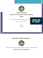 Project Proposal Format