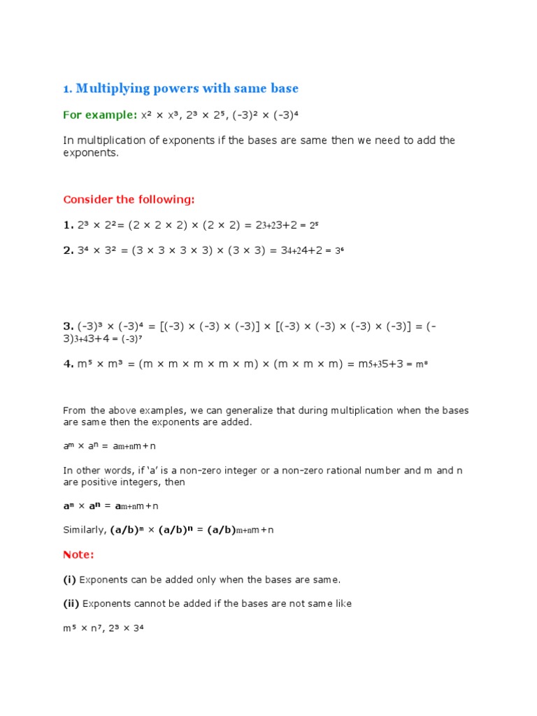 Math Fraction Mathematics Exponentiation