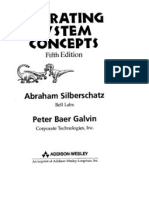 Silberschatz - Operating System Concepts