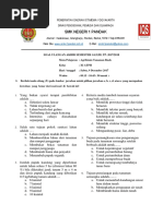 Soal UAS Agribisnis Tan Buah 2017